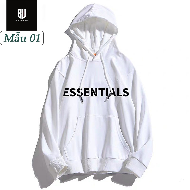 Áo Hoodie Essentials Unisex nam nữ, Áo khoác Hoodie chất nỉ bông siêu xinh | BigBuy360 - bigbuy360.vn