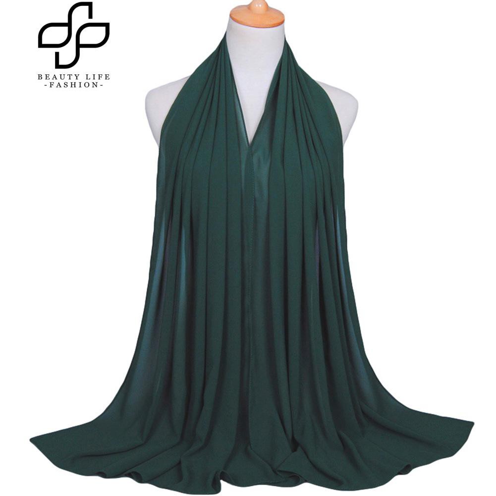 Khăn trùm đầu kiểu Hijab bằng vải voan