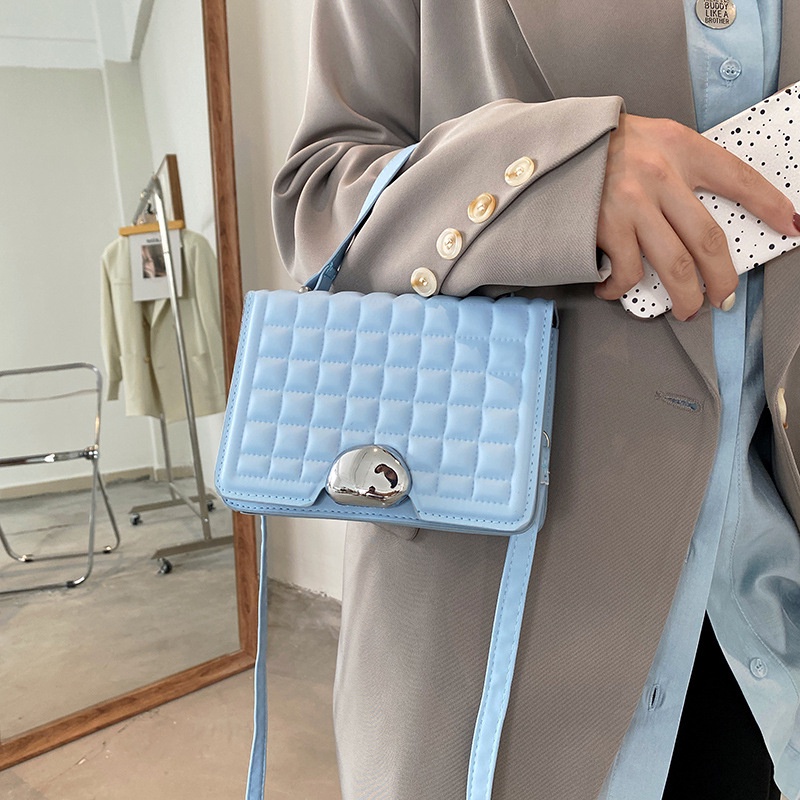 Túi xách đeo vai hình vuông cỡ nhỏ thời trang mùa hè 2021