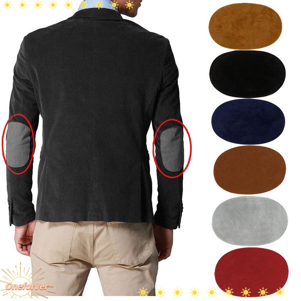 1 Cặp Miếng Dán Vải Vá Khuỷu Tay Đầu Gối DIY