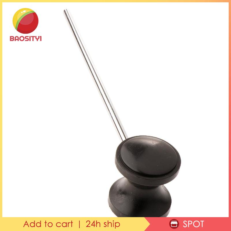 Durable Bass Kick Drum Pedal Beater Hammer Felt Head with Metal Shaft