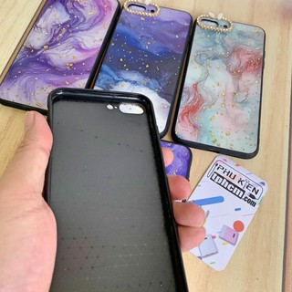 Ốp lưng iPhone 7 Plus - 8 Plus đính đá Viền camera cực Sang