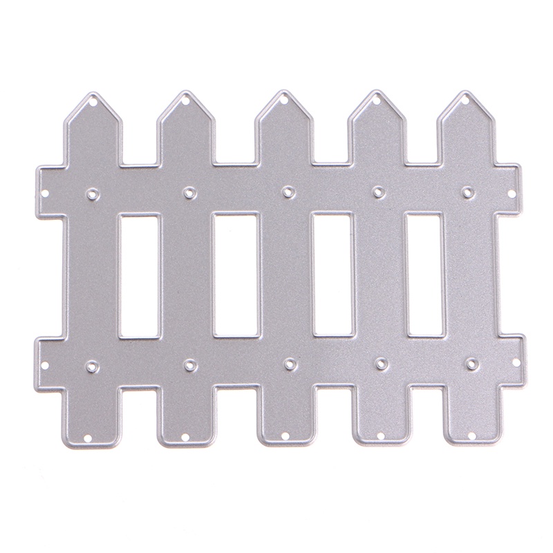 Khuôn Cắt Hình Làm Thẻ Scrapbook Hình Hàng Rào