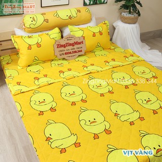 Thanh lý lỗ Chăn hè trần bông 3 lớp mẫu Vịt vàng ( Chat với Shop để chọn mẫu nhé)
