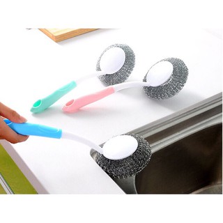 cây cọ búi sắt cọ xoong nồi tiện dụng