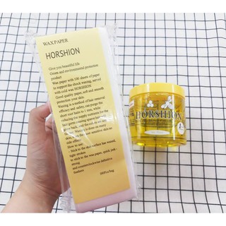 Combo Wax Lạnh Tẩy Lông Horshion 750ml