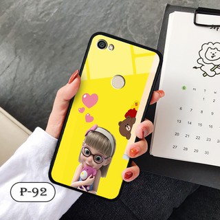 Ốp lưng kính 3D Xiaomi Redmi Note 5A Prime-cute
