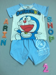 Bộ Raglan tay ngắn cho bé
