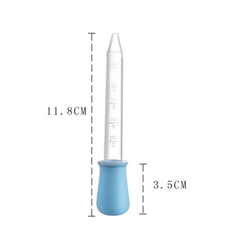 Ống Nhỏ Giọt Cho Bé Uống Thuốc 5ml / 5ml Bằng Silicone