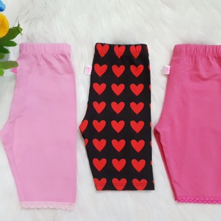 Legging lửng bé gái size nhí