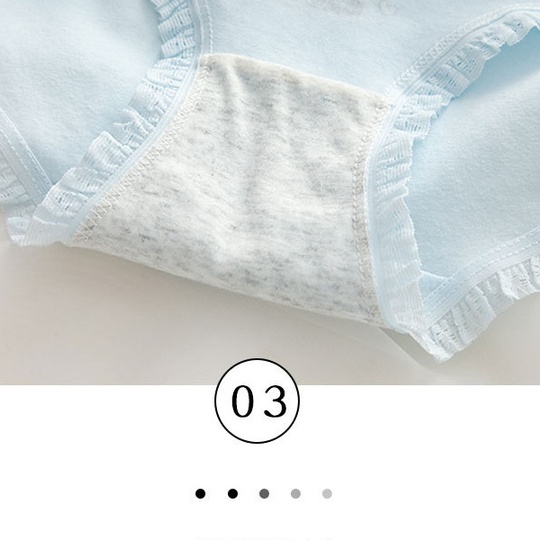 ( Chọn màu, che tên ) Quần lót nữ cotton trẻ trung dễ thương tươi tắn