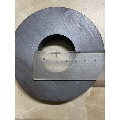 Nam châm Ferrite 100x20 lỗ 40mm CAM KẾT HÀI LÒNG