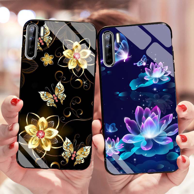 Ốp Oppo A91, Reno 3, Reno 3 Pro Lưng Kính Cường Lực Mới Nhất
