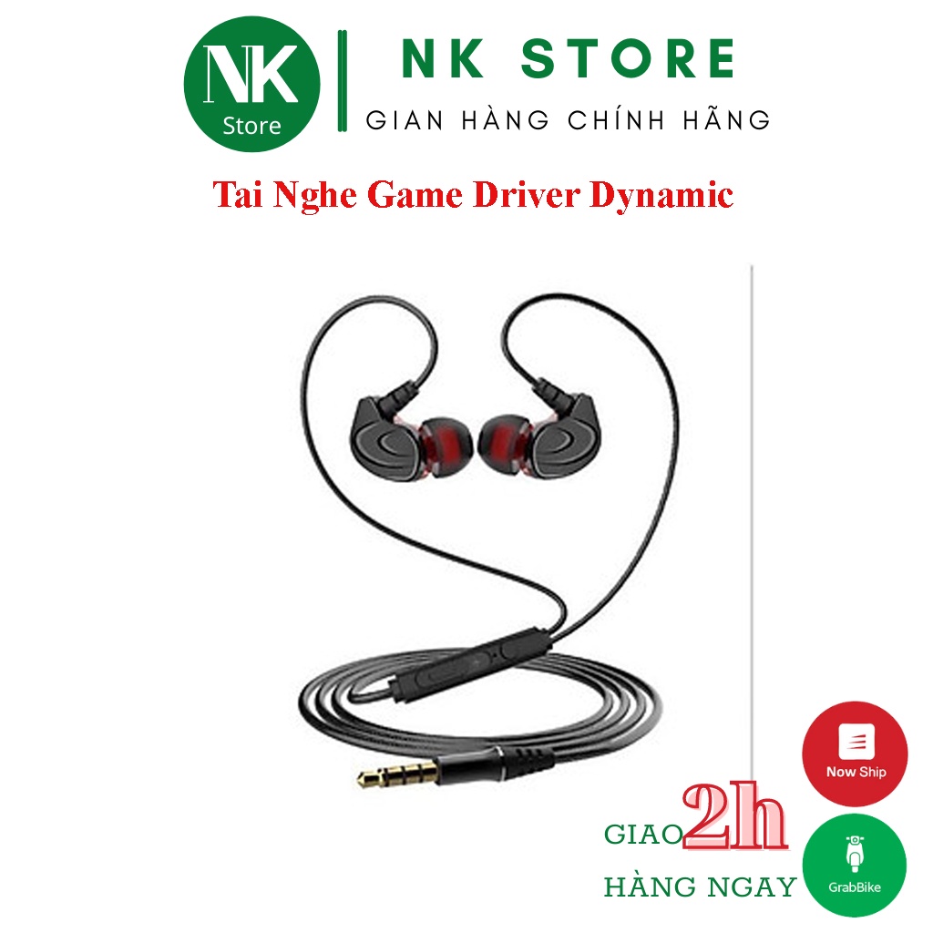 Tai Nghe Nhét Tai BASS Khủng Driver Dynamic 14mm Tai Nghe Có Dây Gaming Chiến Hêt Mọi Loại Game JBAX6