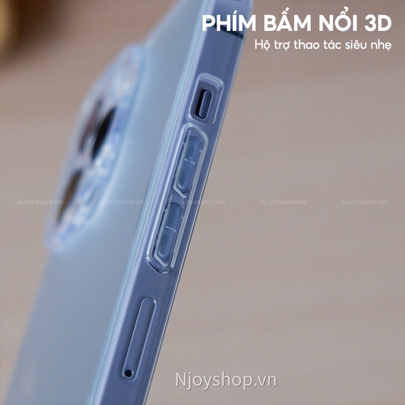 Ốp Nhám Viền Dẻo Chống Bám Vân Tay Chính Hãng X&M Lưng Kính Cường Lực Cao Cấp Njoyshop