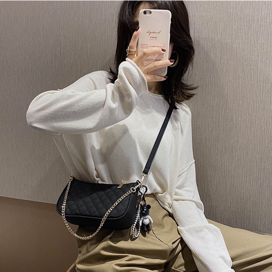 Túi đeo chéo nữ giá rẻ đẹp đi chơi phong cách thời trang hàn quốc dễ thương cute DC378