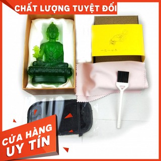 Tượng phật dược sư lưu ly xanh ngọc siêu rẻ