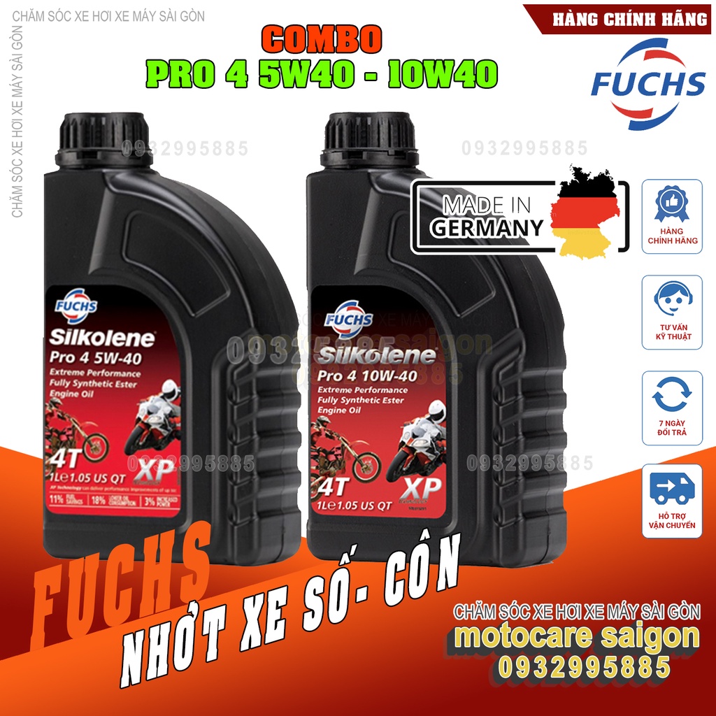 Nhớt Fuchs Sikolene Pro 4 XP 5W40 - 10W40