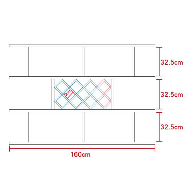 [ SALE NGÀY CUỐI] Kệ rượu treo tường 4 tầng 1.6m màu Gỗ hiện đại phòng khách- GP46.3 | BigBuy360 - bigbuy360.vn