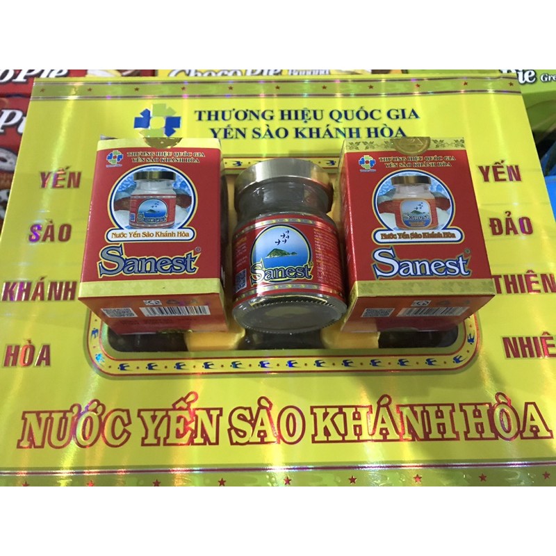 LYến Sào Cao Cấp Sanest Khánh Hoà Có/ Không Đường 70ml