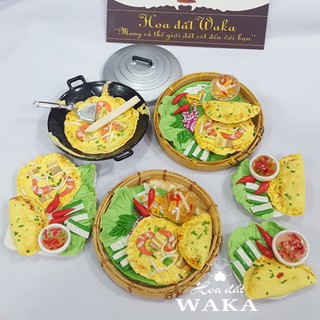 Bánh Xèo Mini 01 Đất Sét Cao Cấp