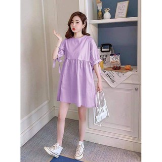 ÁO BABYDOLL TAY THẮT NƠ