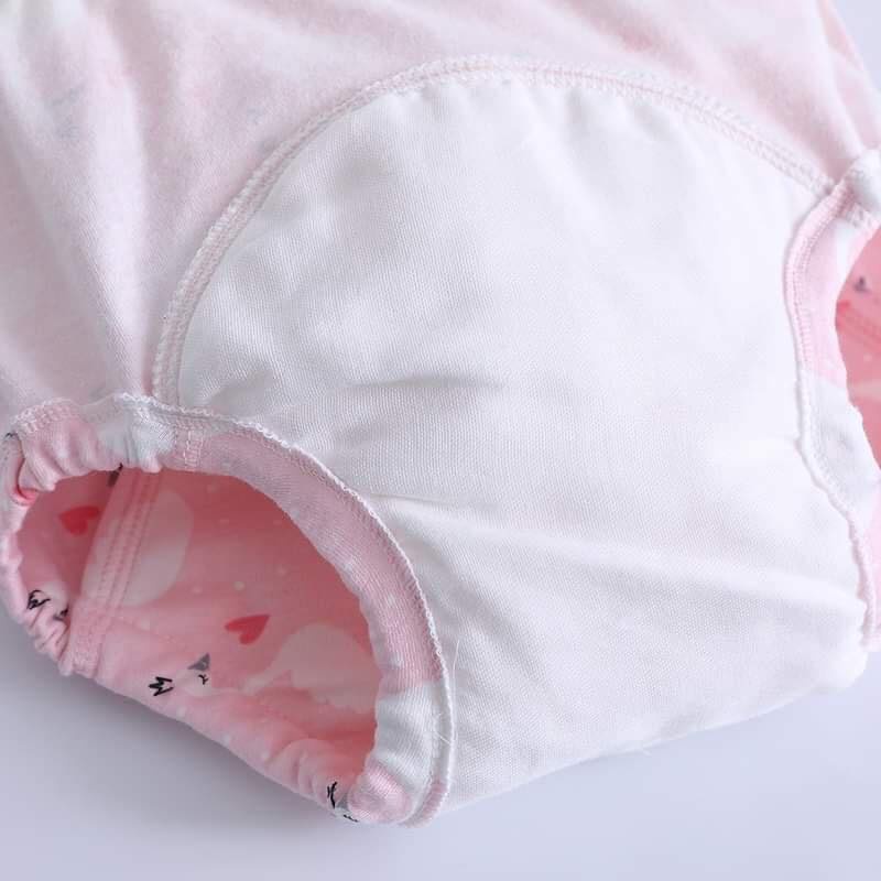 Combo 3 Quần Bỏ Bỉm Vải Cotton Goodmama Cao Cấp Xuất Hàn Cho Bé 4 - 17kg