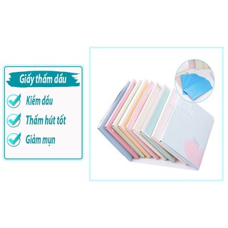 Giấy thấm dầu gói 50 miếng - MyphamNQ