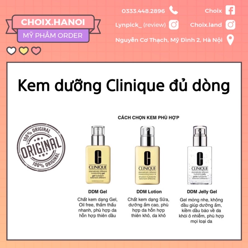 Clinique Lotion dưỡng ẩm [ BILL LOTTEDUTYFREE]