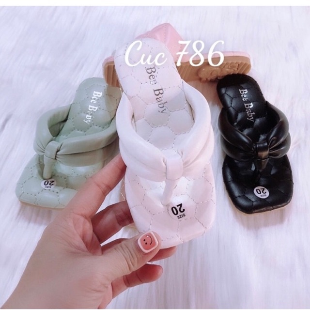 🎀🎀 HÀNG CÓ SẴN💋DÉP KẸP BÉ GÁI