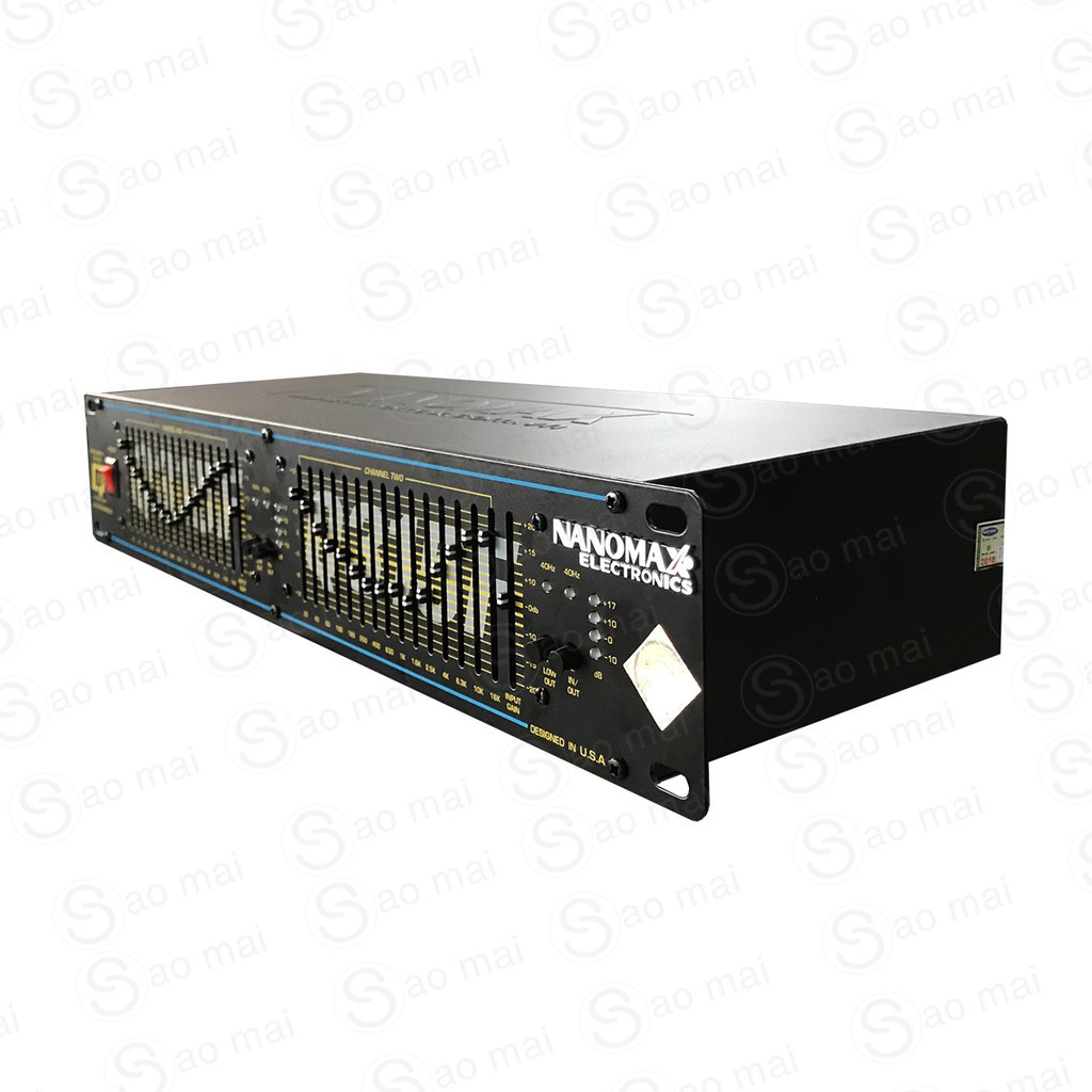 [ GIÁ RẺ ] Đầu Lọc Xì Equalizer Nanomax Q-315F Chất Âm Chuẩn