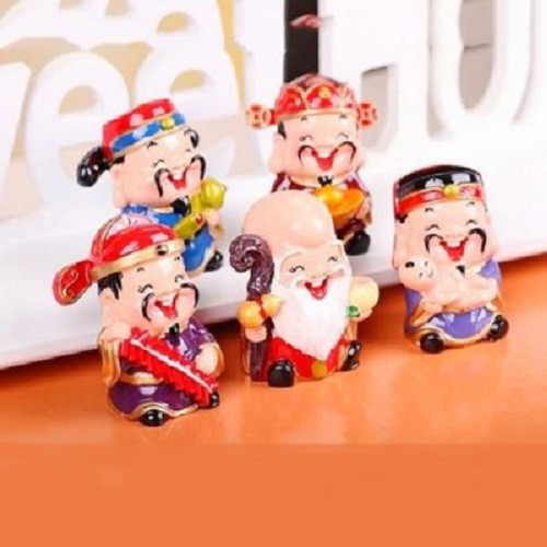 Bộ tượng 5 ông Phúc, Lộc, Thọ, Thần Tài độc đáo | BigBuy360 - bigbuy360.vn