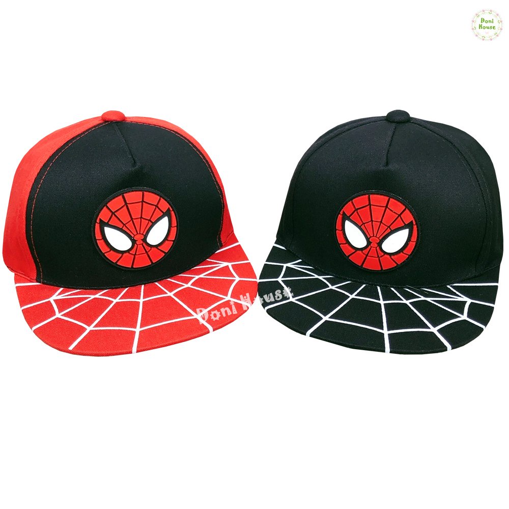 [Bé 2-4 tuổi] Nón Kết Mũ Lưỡi Trai Từ 2 3 4 Tuổi Vòng Đầu 50.5cm Hình Người Nhện Spiderman Cho Bé Trai NK20 - Doni House