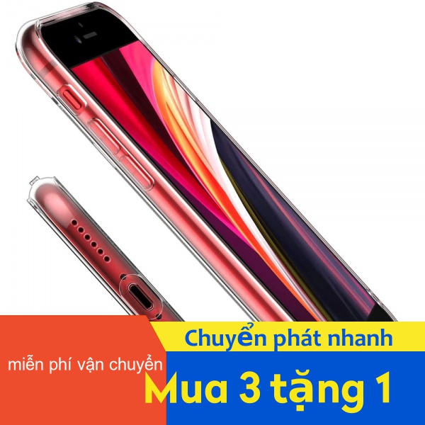 Ốp lưng TPU silicon trong suốt siêu mỏng cho iPhone 5 5S SE 2020 6 6S 7 8 X Plus 11 12 13 Mini Pro Max