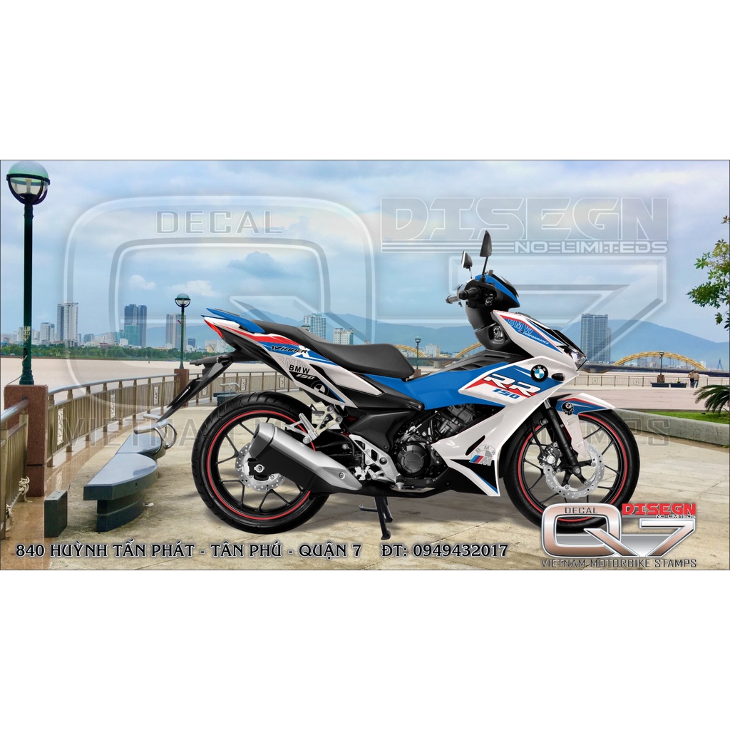 TEM RỜI WINNER X XANH TRẮNG