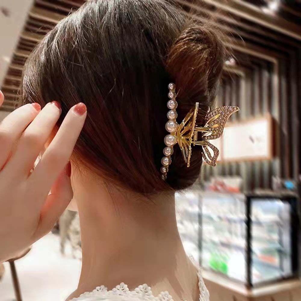 Kẹp Tóc Hình Bướm Sang Trọng Cho Nữ