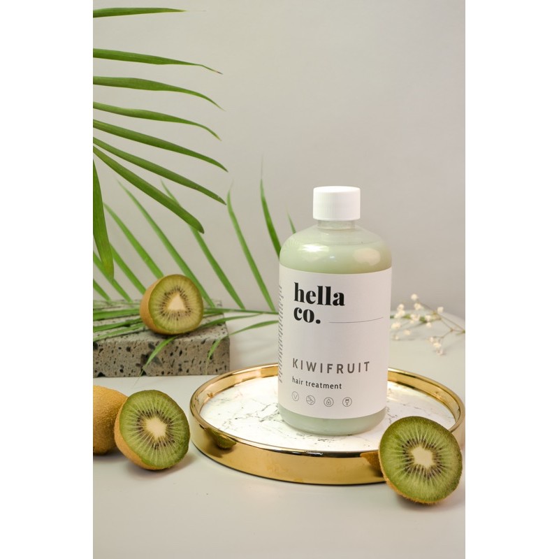 Dầu gội thảo mộc tinh dầu tự nhiên Kiwi Hella Beauty 500g