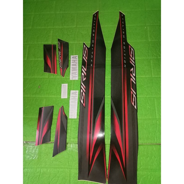 Bộ tem Sirius 2019 màu đen 3 lớp loại mới
