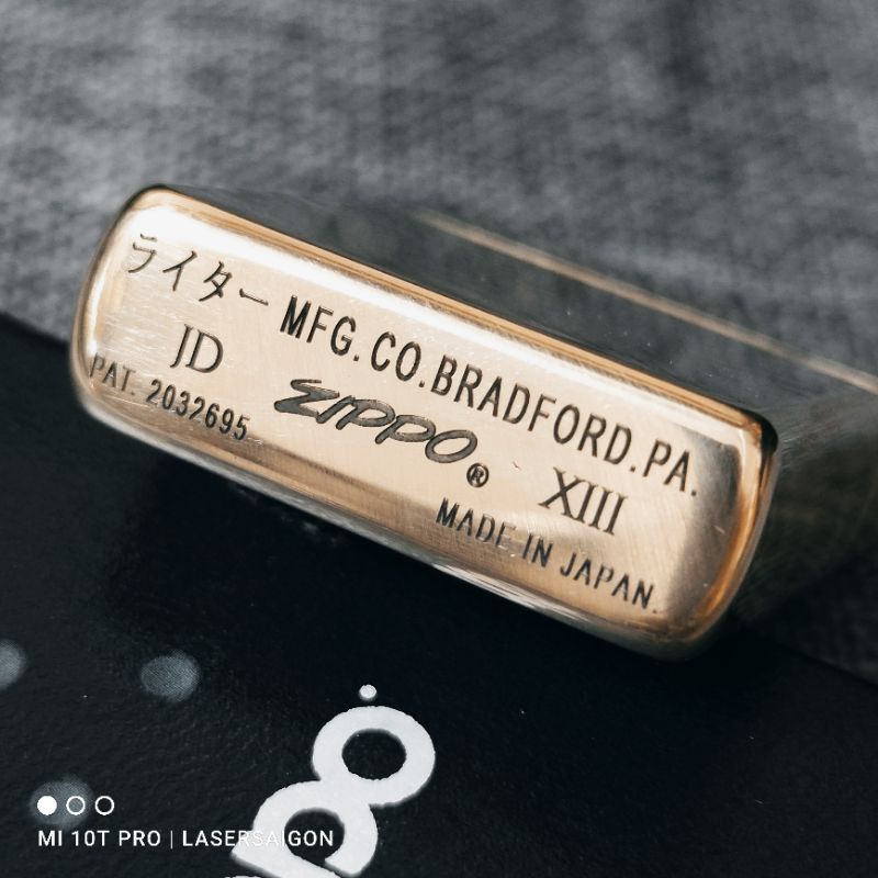 Hộp-𝙌𝙪𝙚̣𝙩-𝘽𝙖̣̂𝙩-𝙇𝙪̛̉𝙖 𝒁𝒊𝒑𝒑𝒐 đồng nguyên khối - mẫu Nhật nội địa 1997 | BigBuy360 - bigbuy360.vn