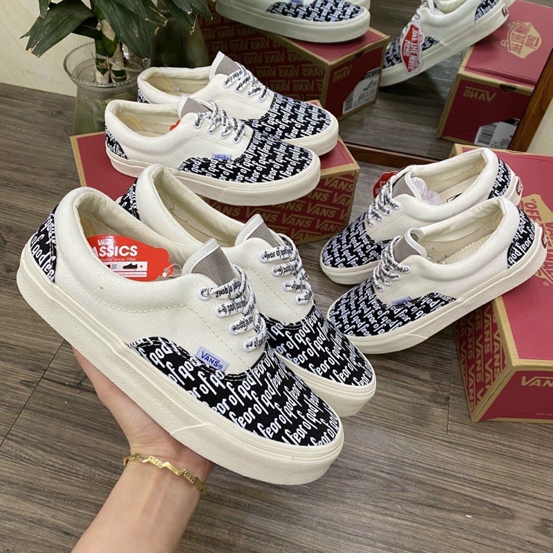 Giày Van chữ fear of god cao cấp