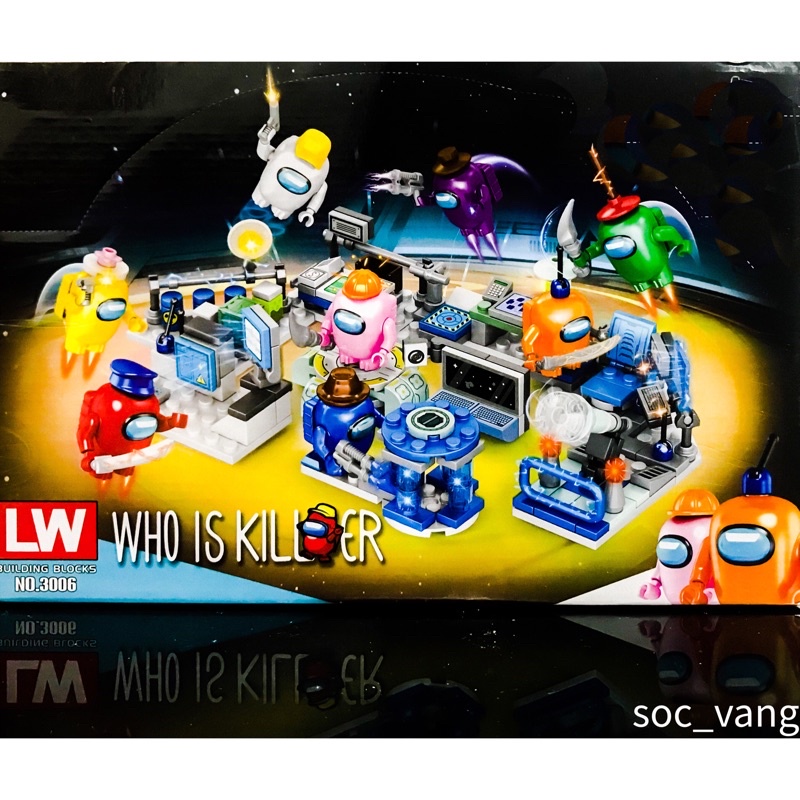 BỘ 8 NHÂN VẬT LEGO AMONG US - SIÊU HOT - 💯HÀNG NHẬP