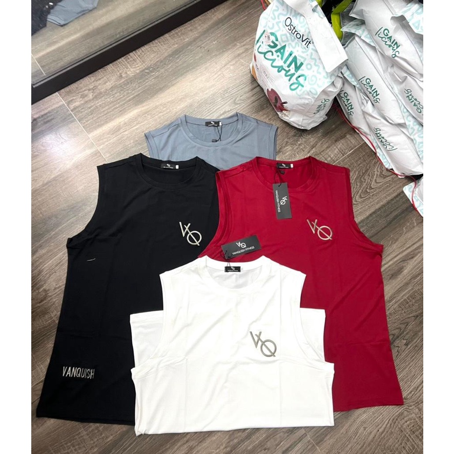 [Có bảo hành] [Ảnh thật] Áo tanktop tập gym hãng LVFT đá bóng đi bơi thể thao thoáng mát co dãn tối đa