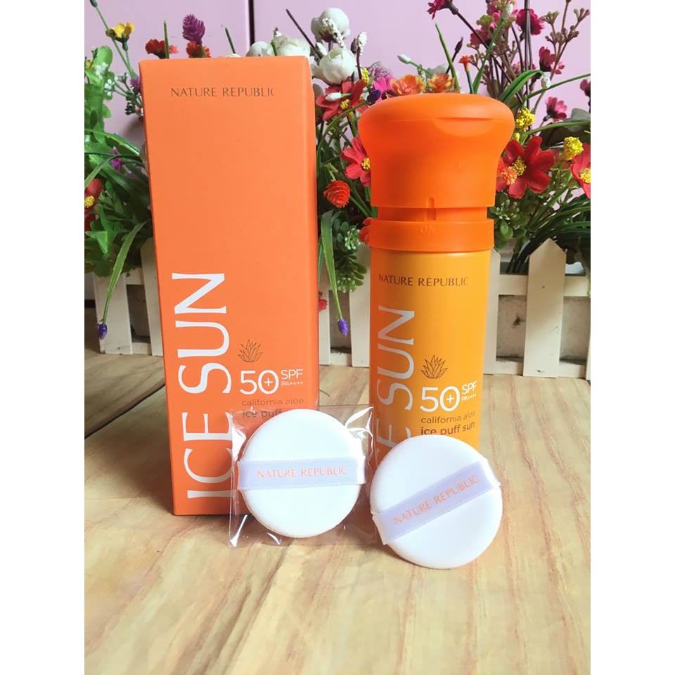 Kem Chống Nắng Ice Sun Nature Republic SPF 50 PA+++ mẫu mới