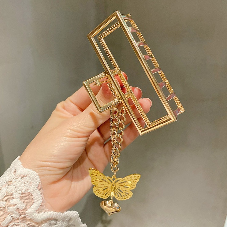 Kẹp Tóc Hình Bướm Bằng Kim Loại 2022