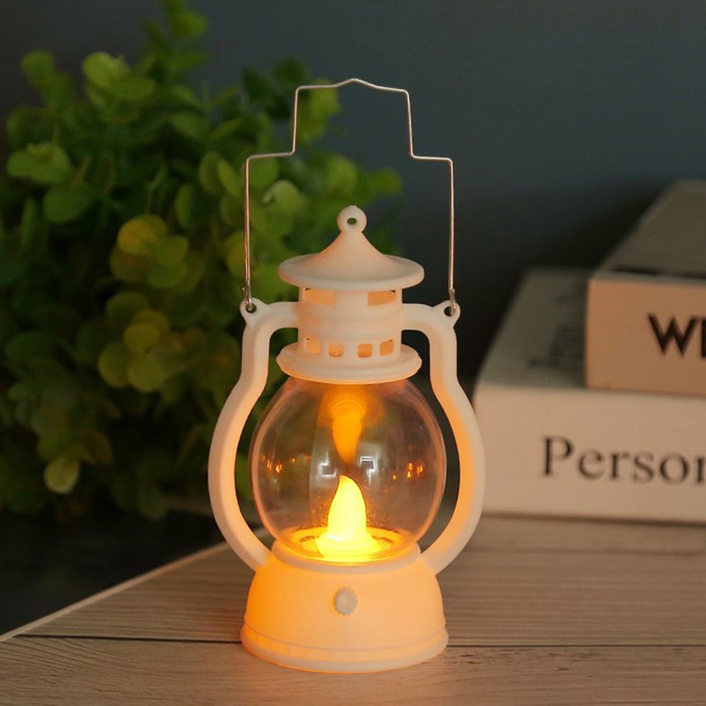 Đèn LED Treo Trang Trí Sân Vườn / Quán Bar / Cắm Trại Hình Nến Kiểu Cổ Điển Chạy Bằng Pin