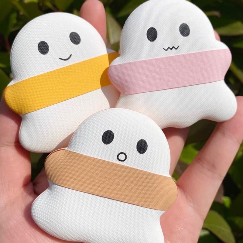 Mút Trang Điểm air cushion Khô Và Ướt Hình Búp Bê Dùng Được Cho Làm Đẹp