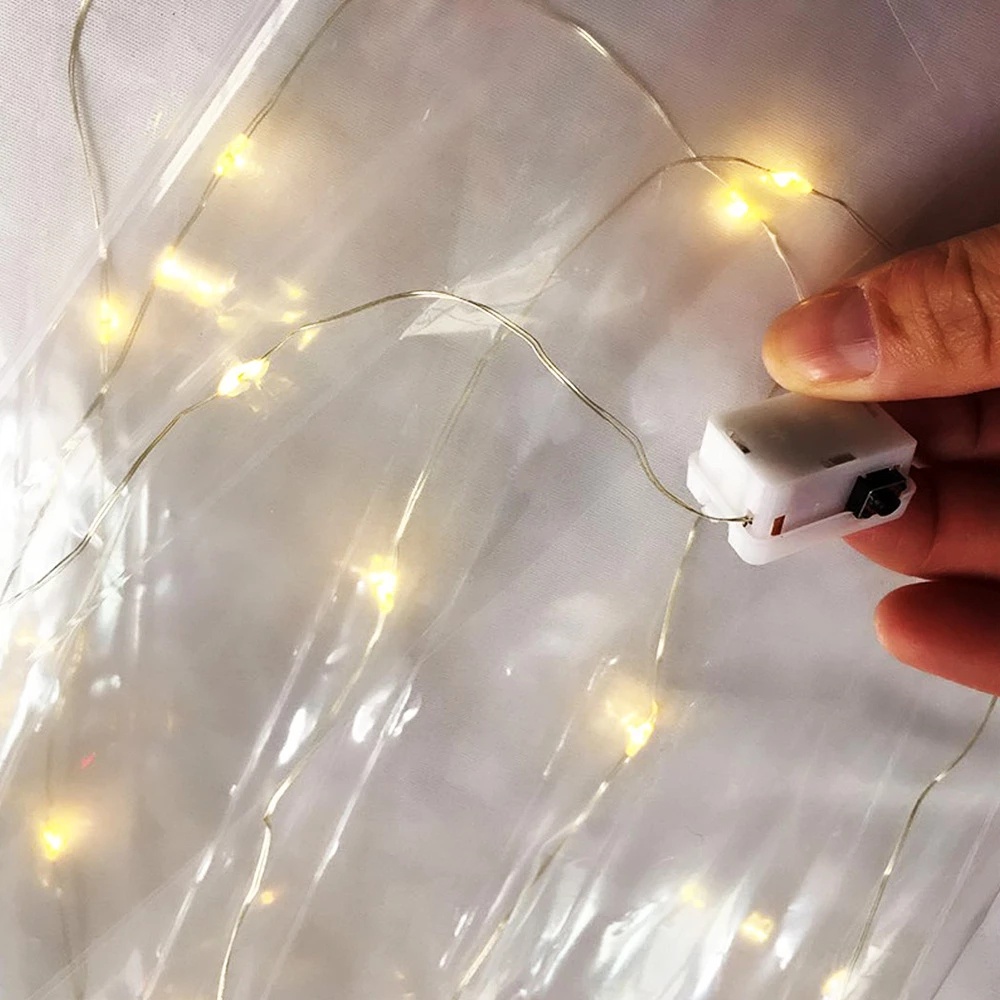 Cuộn Giấy Bóng Kính Trong Suốt 60x60cm Dùng Gói Hoa Có Đèn Led Diy