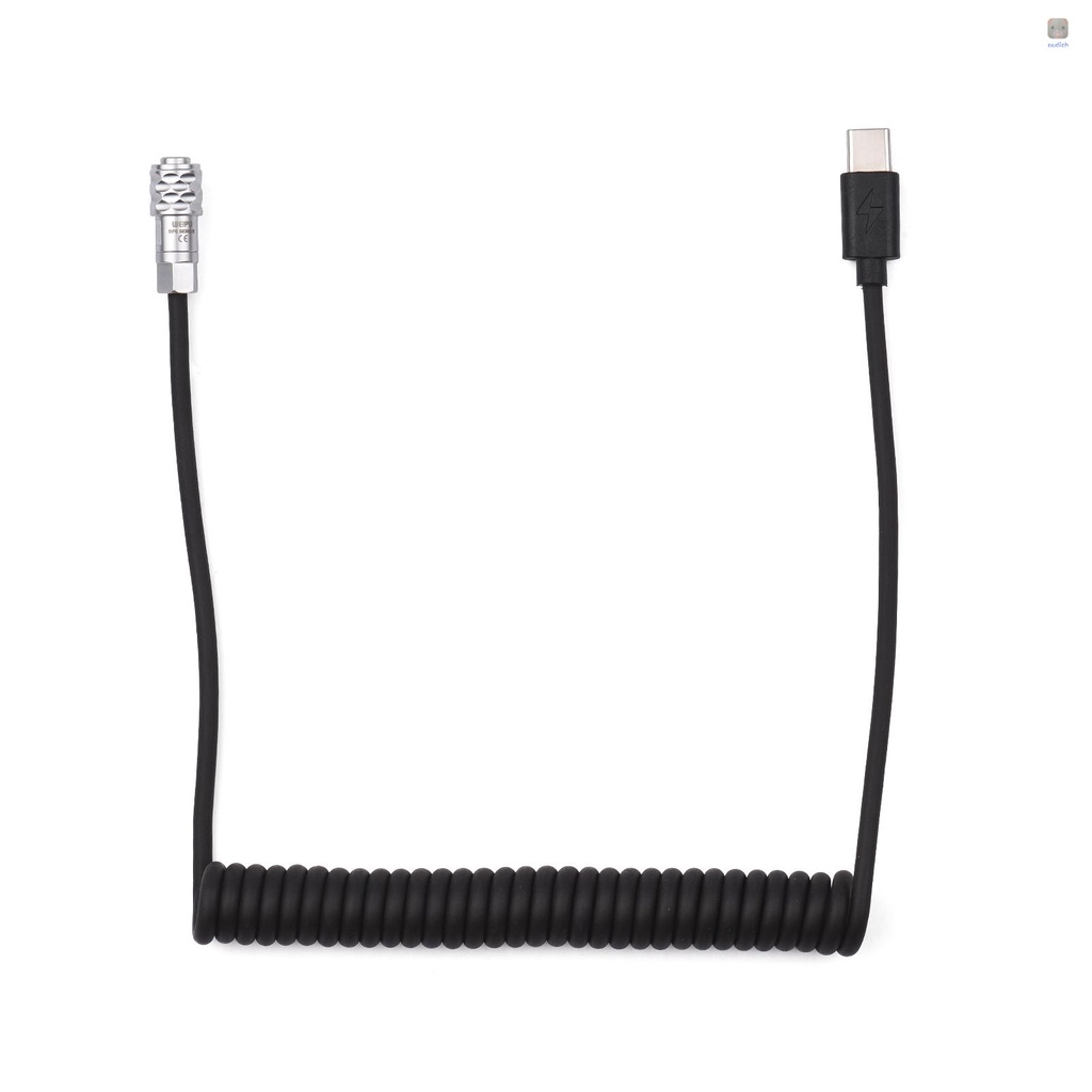 Cáp Nguồn Andoer USB-C Thay Thế Cho Máy Ảnh Blackmagic Camera BMPCC 4K / 6K Sang USB Type-C