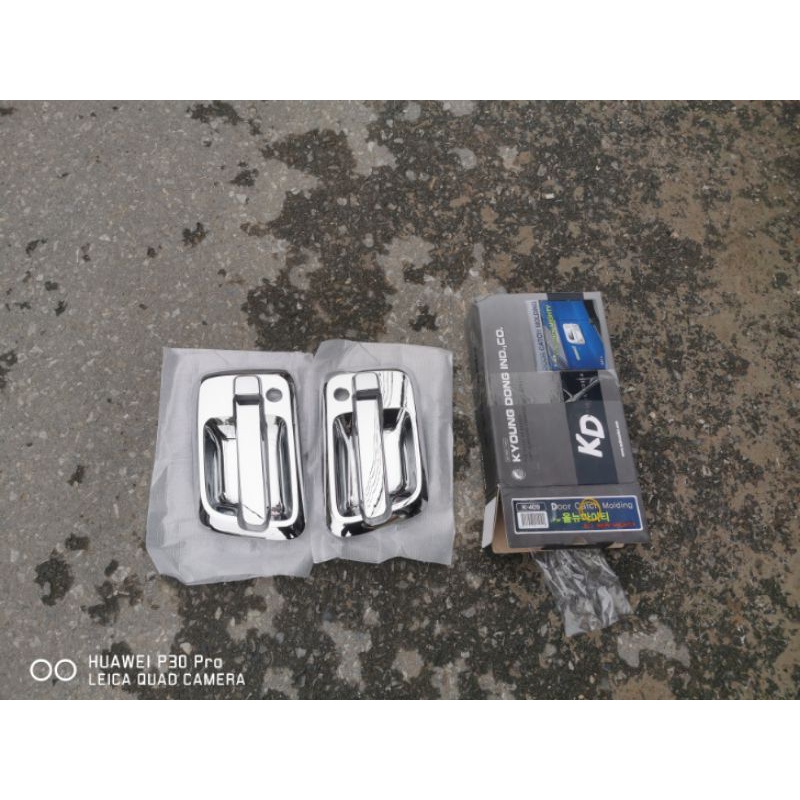 Bộ ốp tay mở cửa HUYNDAI EX8 mạ INOX.