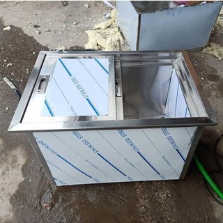 Thùng đá inox âm 30 lít ( 4 -5 túi đá)
